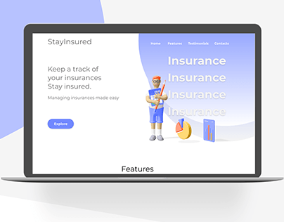 StayInsured - Website Presentation
