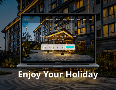 Project thumbnail - Hotel Room Booking Website | Landing
