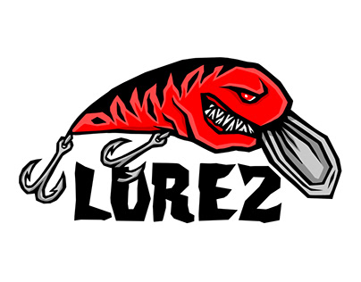 Fishing lures logo