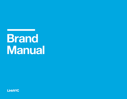 LinkNYC Brand Manual
