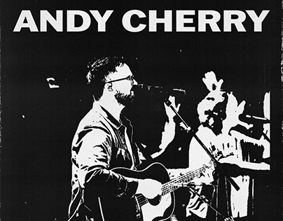 Concert Poster - Andy Cherry live from Raleigh, NC
