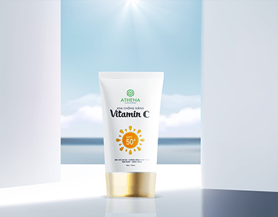 Packaging sunscreen - Athena