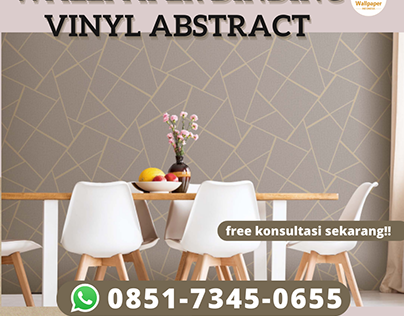 Wallpaper Dinding Vinyl Abstract