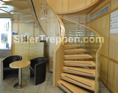 Europa Art - commercial helical staircase