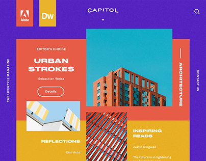 Capitol — Website Design for Adobe