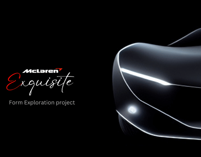McLaren Concept and Form Exploration