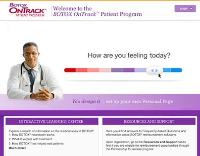 Botox Patient CRM Website