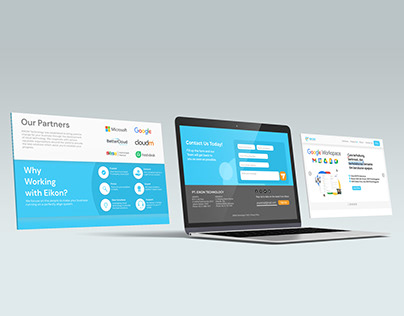 Website re-Design for Cloud Service Company eikon
