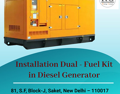 Installation Dual - Fuel Kit in Diesel Generator