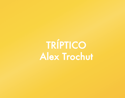 Tríptico sobre Alex Trochut