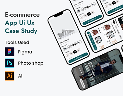 Project thumbnail - Ecommerce App: UI/UX Design E-commerce App Design