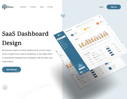 SaaS Analytics Web App & Dashboard