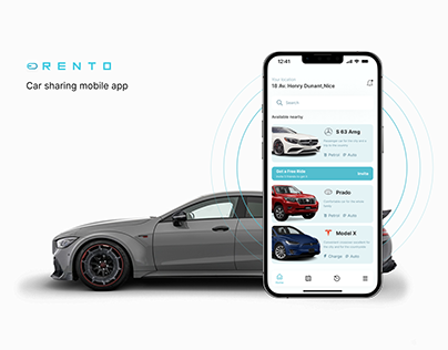 Rento - Car sharing mobile app