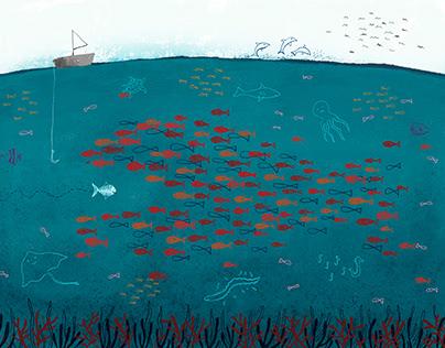 Sea illustration