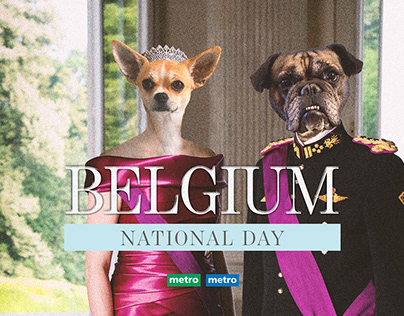 Metro - Belgium National Day