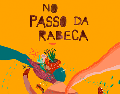 album cover and design | no passo da rabeca
