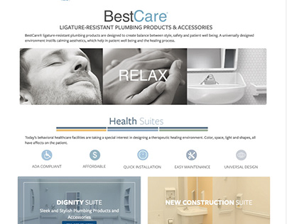 Whitehall Mfg. BestCare Products web pages