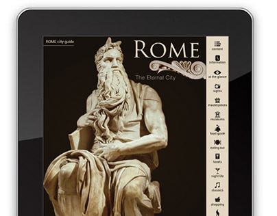 Travel site - part 2, Rome City Guide App