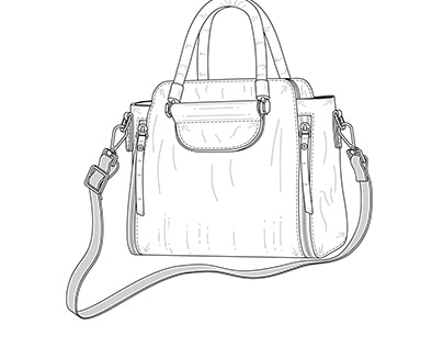 Ladies Bag(Patent Illustration)