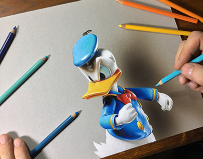 Drawing Donald Duck