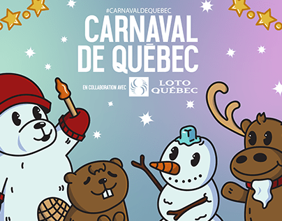Carnaval de Québec Mural and Merchandise