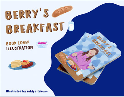 Berry's Breakfast Book Cover Illustration