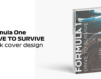 Formula One Drive To Survive book cover design