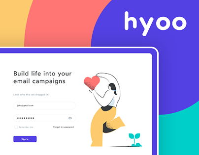 Hyoo - Email Builder (UX/UI)