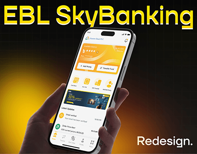 EBL SkyBanking App - Redesign