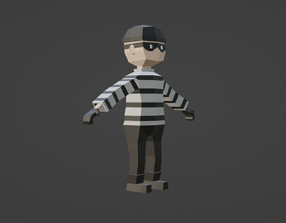 Low Poly 3D Character Animation Showcase