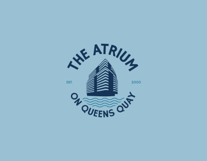 Logo Redesign Concept for The Atrium on Queens Quay