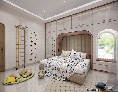 Pastle Kids Bedroom