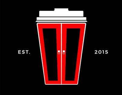 The Coffee Corner logo & branding
