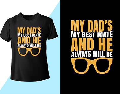 Project thumbnail - Father's Day T-Shirt Design