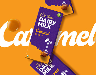 Cadbury Dairymilk packaging design