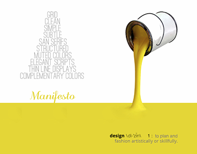 Design Manifesto
