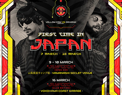 JAPAN TOUR - Fractaly Noise - Yuxibu - 2024