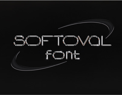 Project thumbnail - Softoval - display font