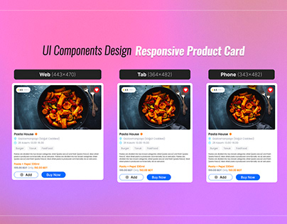 Responsive Product Card | UI/UX