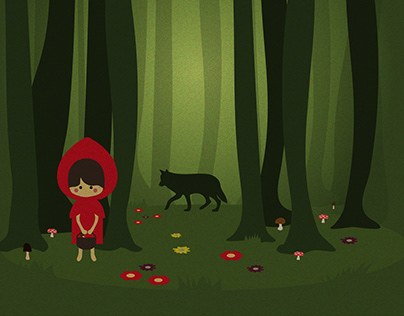 Illustration Little Red Riding Hood
