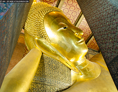 Buddha Image in Wat Pho, Bangkok, Thailand