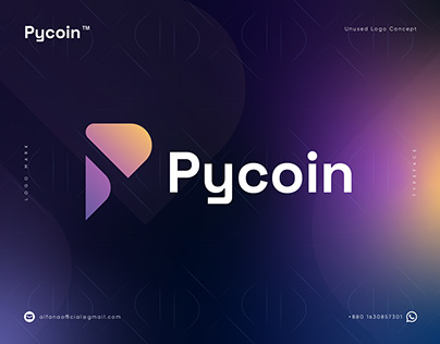 Pycoin Logo Design Concept