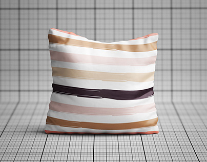 hand drawn striped seamless pattern for background
