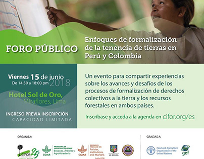 Eventos - CIFOR Latinoamérica