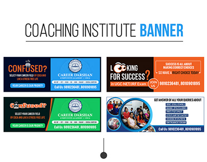 Digital Marketing Banner for Coaching Institute