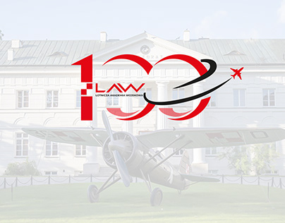 Logo 100 lat Szkoły Orląt (Lotnicza Akademia Wojskowa)