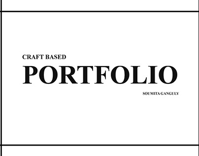 Indian craft based portfolio