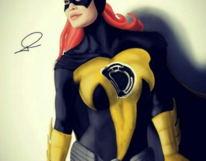 Batgirl Digital Illustration