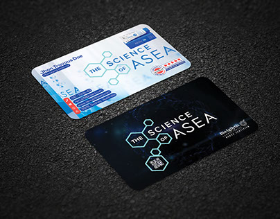 Business Card Design for ASEA