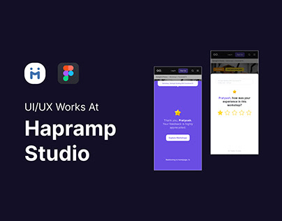 UI/UX Works At Hapramp Studio